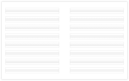 Caderno de Caligrafia (Kit com 2)